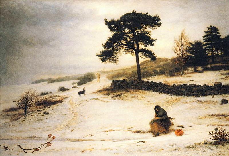 Sir John Everett Millais Blow Thou Winter Wind china oil painting image